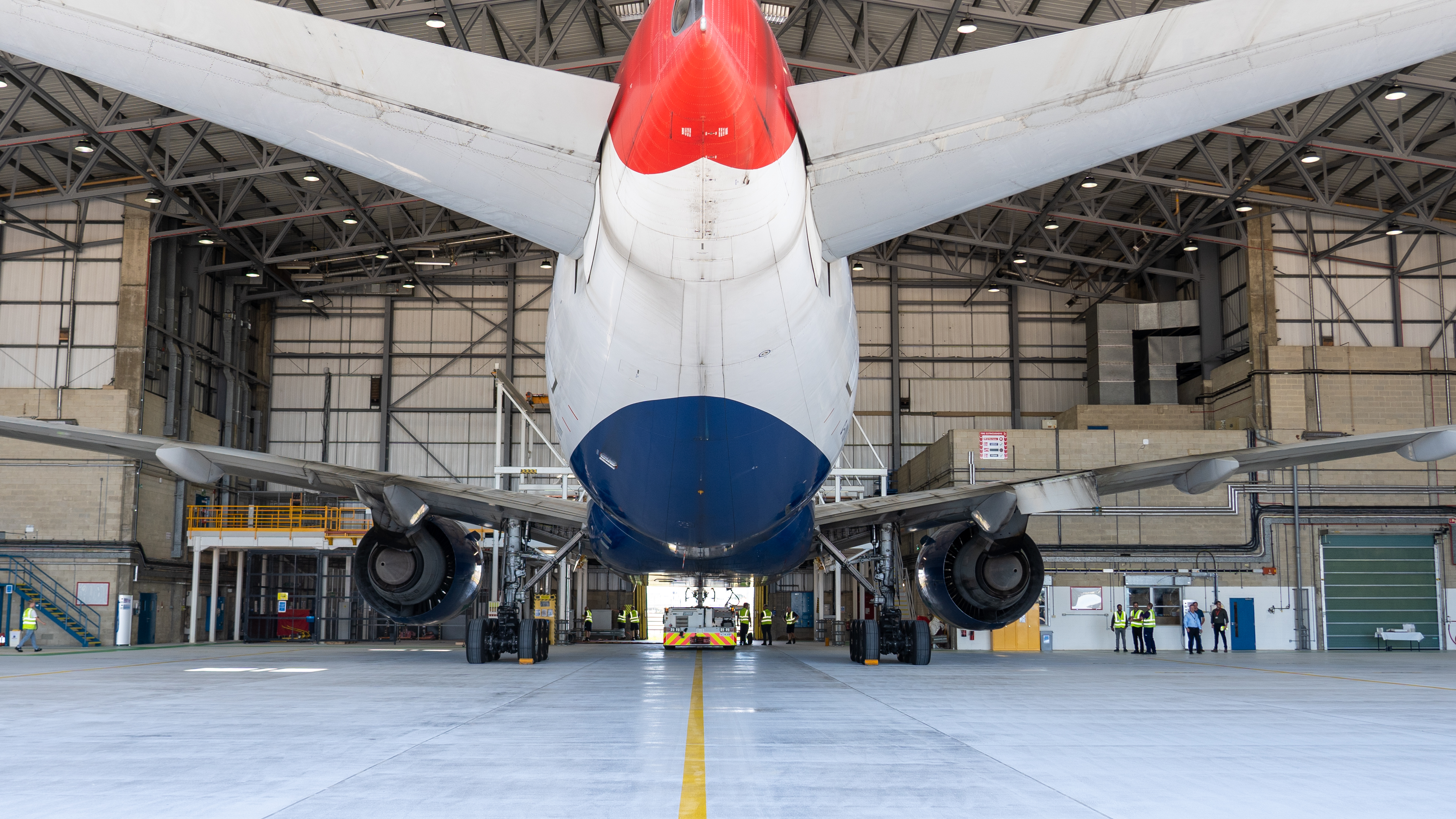 New British Airways Gatwick hangar opening in 2024