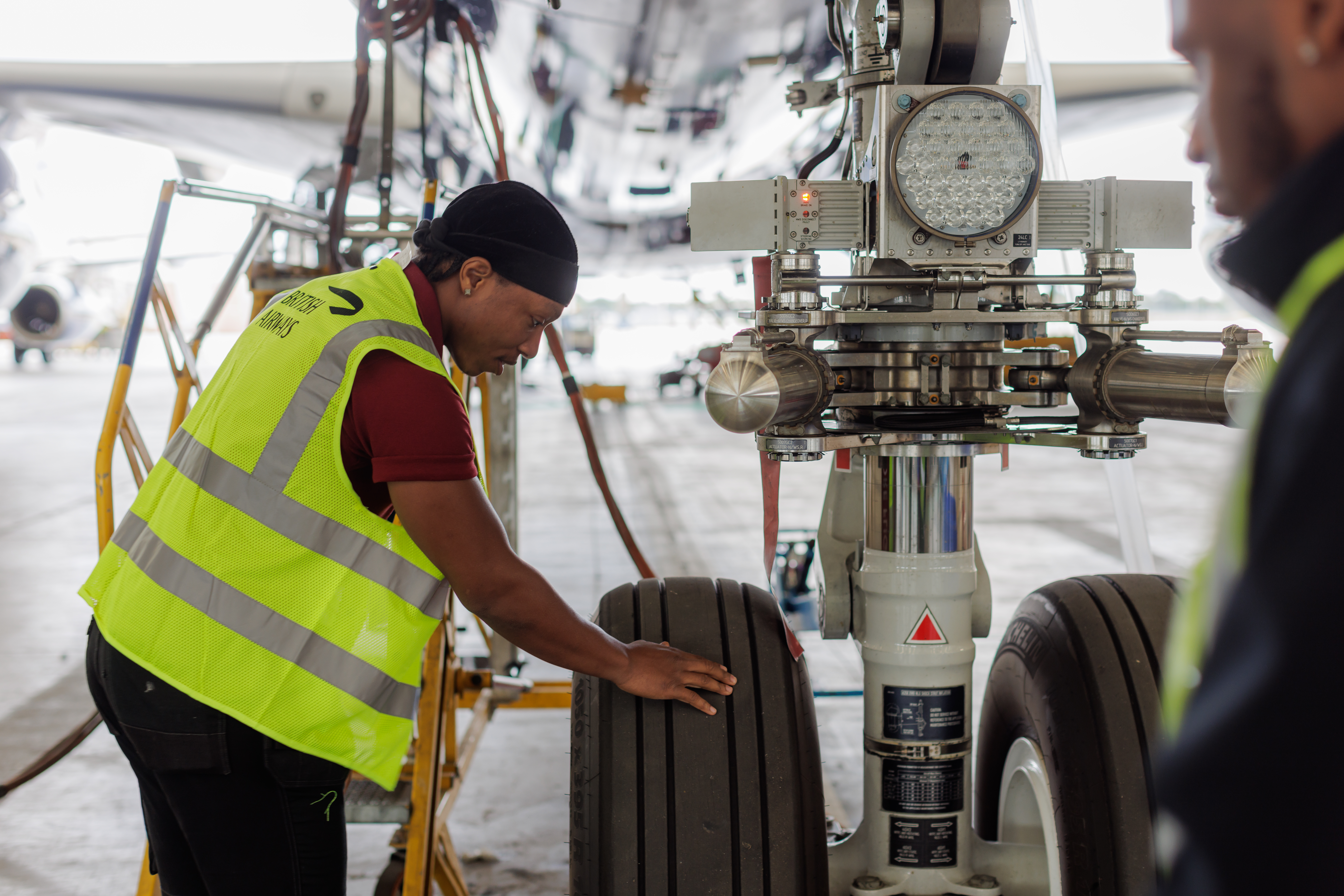 British Airways Engineering worker