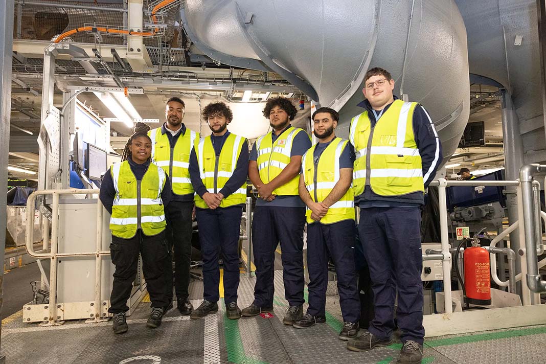 British Airways baggage handling apprentices