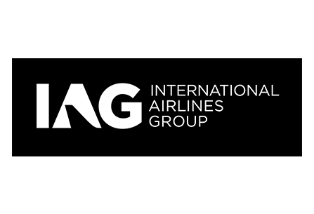 IAG Logo Black background