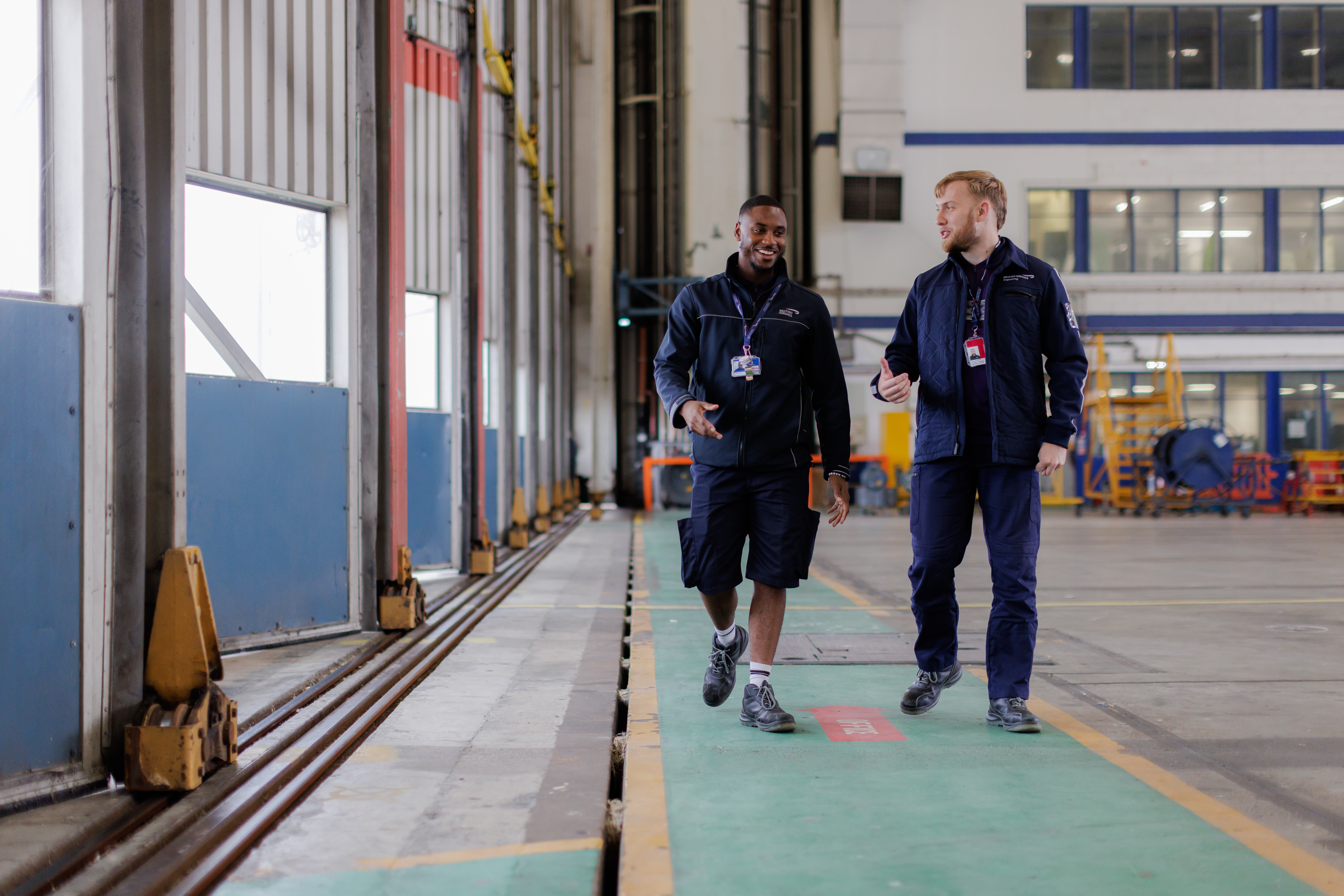 British Airways engineering staff