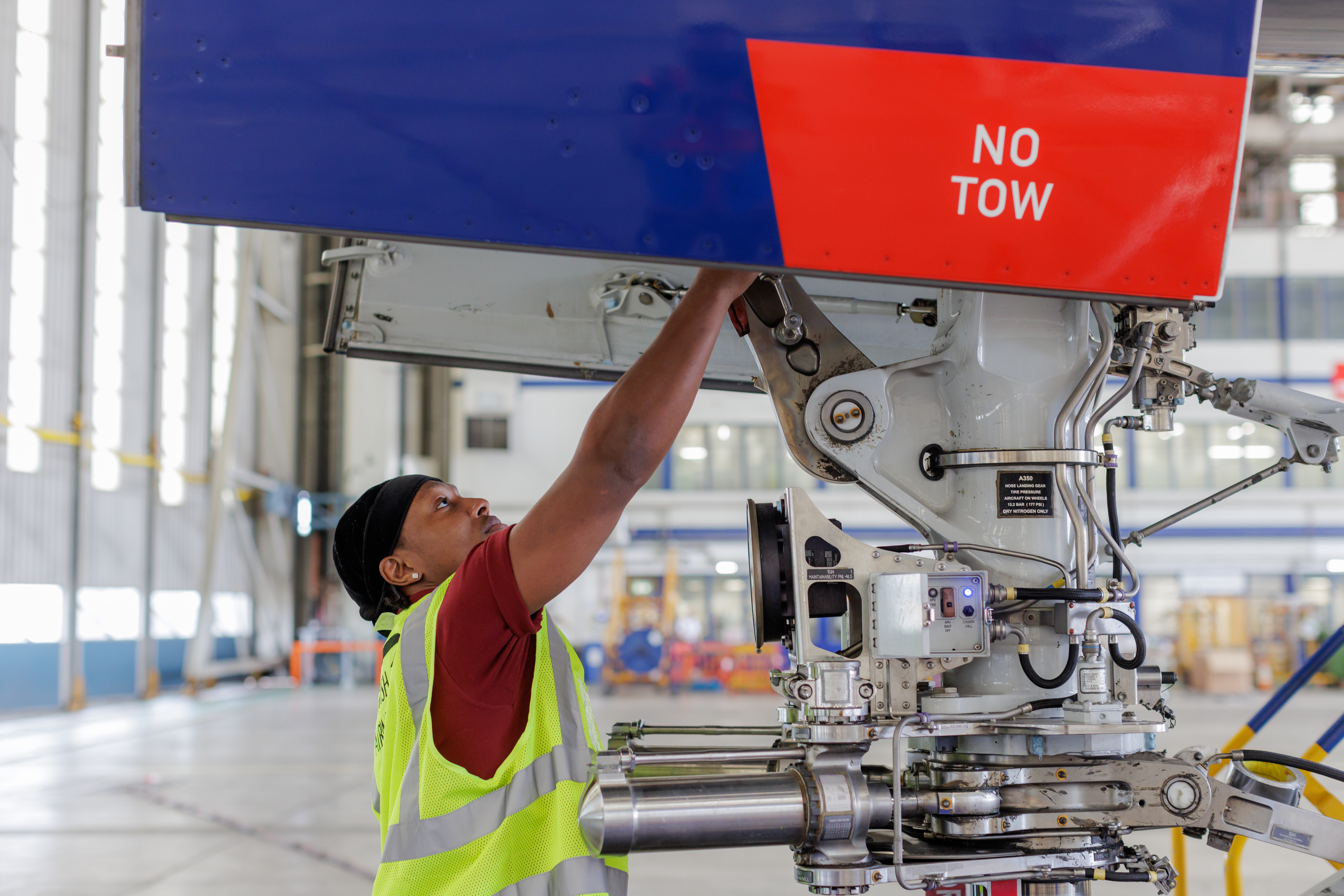 British Airways maintenance area