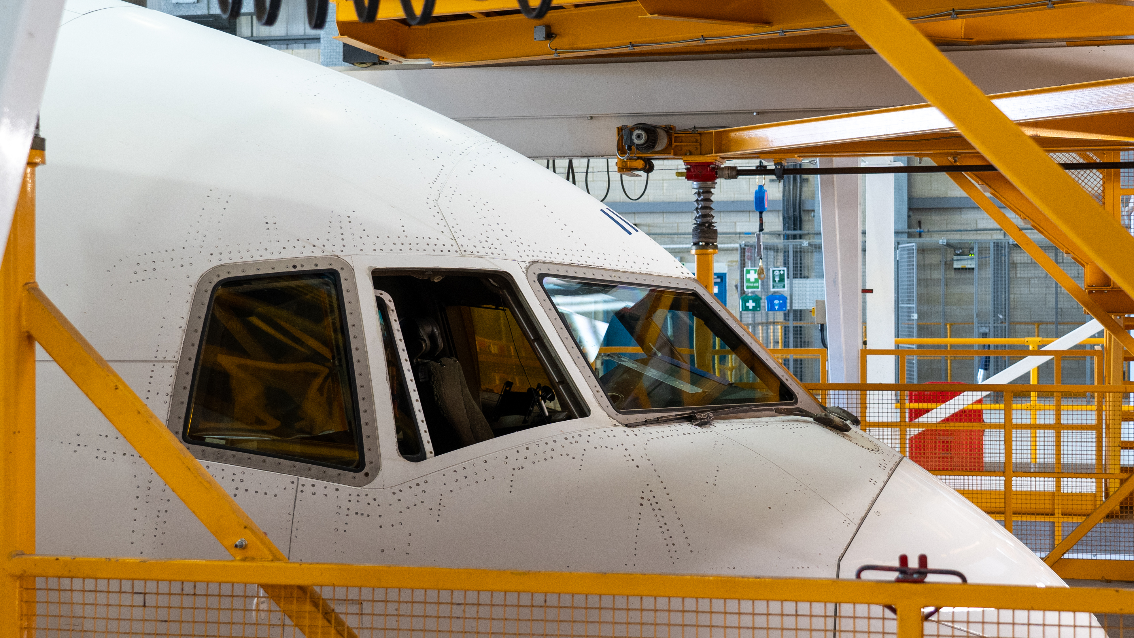 British Airways Gatwick hangar opening, 2024