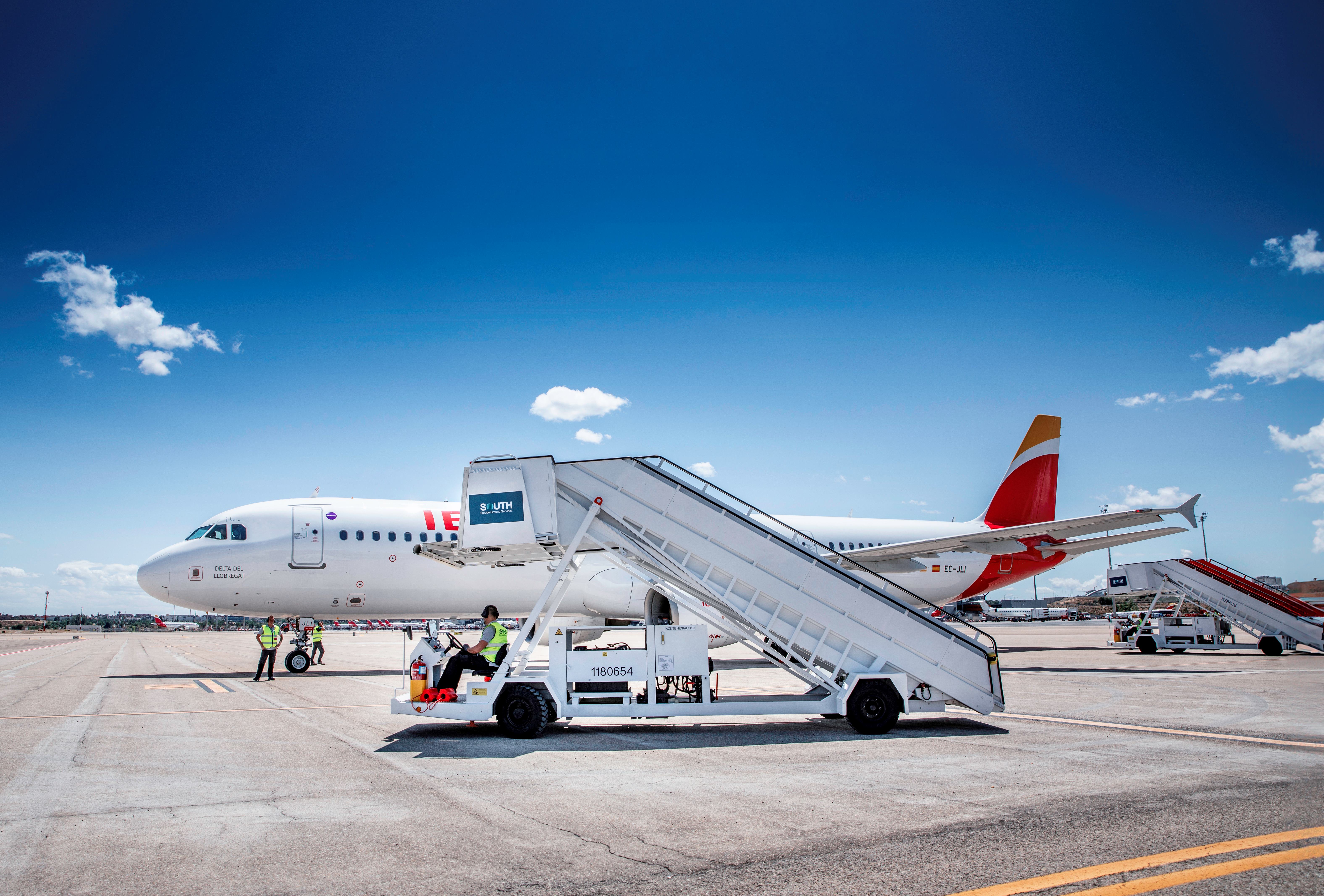 Planes on tarmac