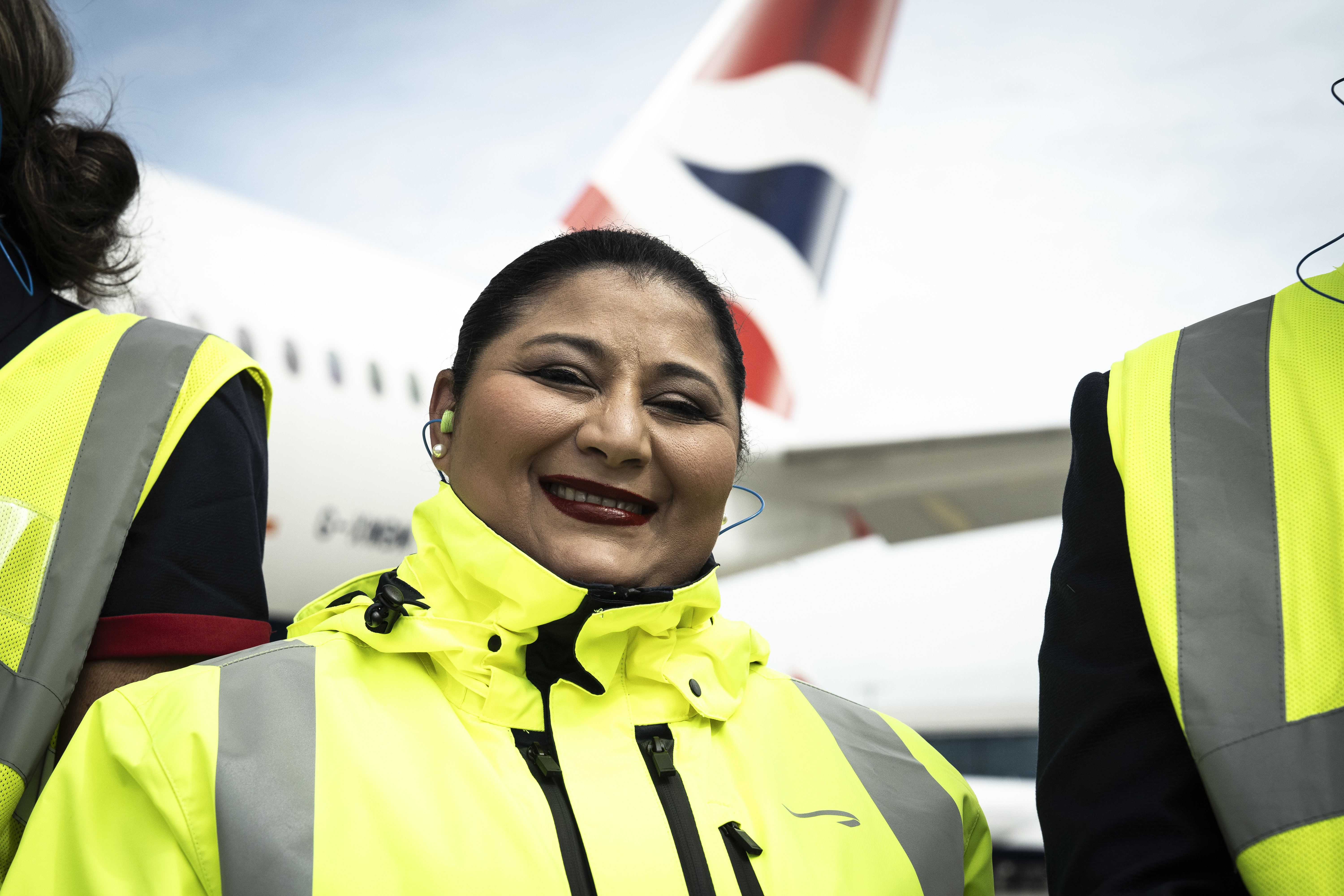 Member of British Airways ground staff